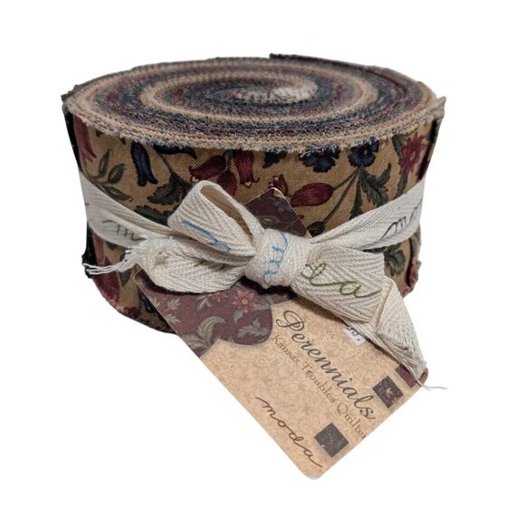Perennials Jelly Roll by Kansas Trouble Quilters for Moda Fabrics - Picture 1 of 8
